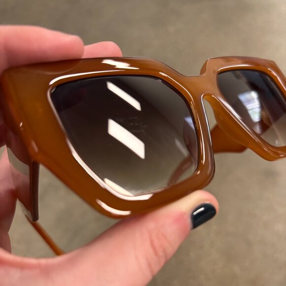 Free People Bel Air Oversized Square Sunglasses - Picture 3 of 4